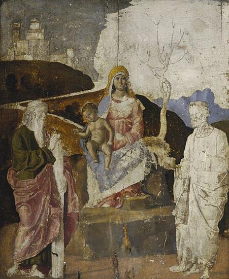 CIMA da Conegliano The Virgin and Child with Saint Andrew and Saint Peter oil painting image